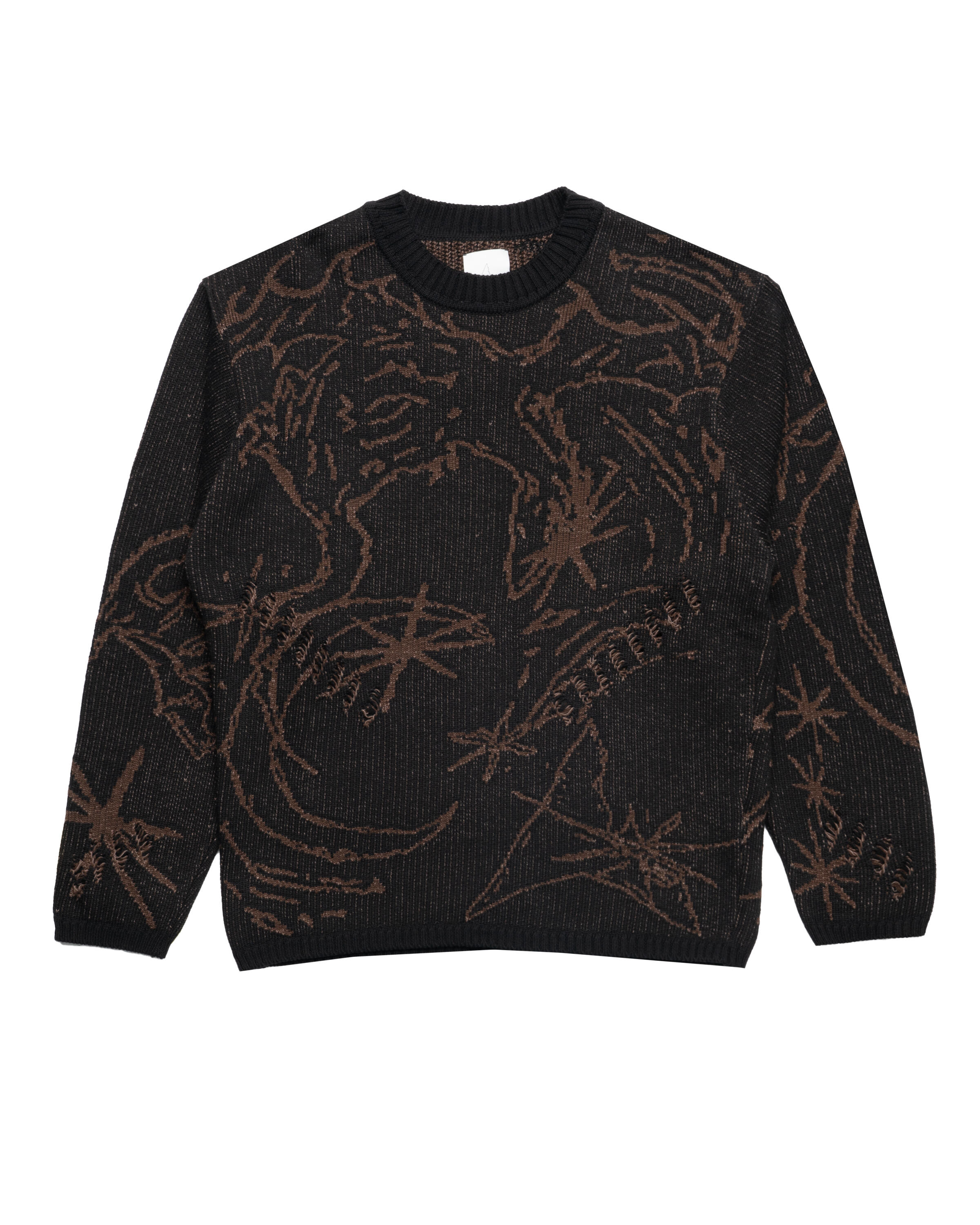 ROA Ryli Cotton Knit Crewneck | YBMW0113FA94-BLK0001 | AFEW STORE